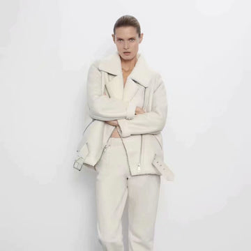 Zia | Winter Lambskin Coat