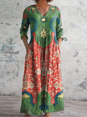 Veronika | Vintage Maxi Dress
