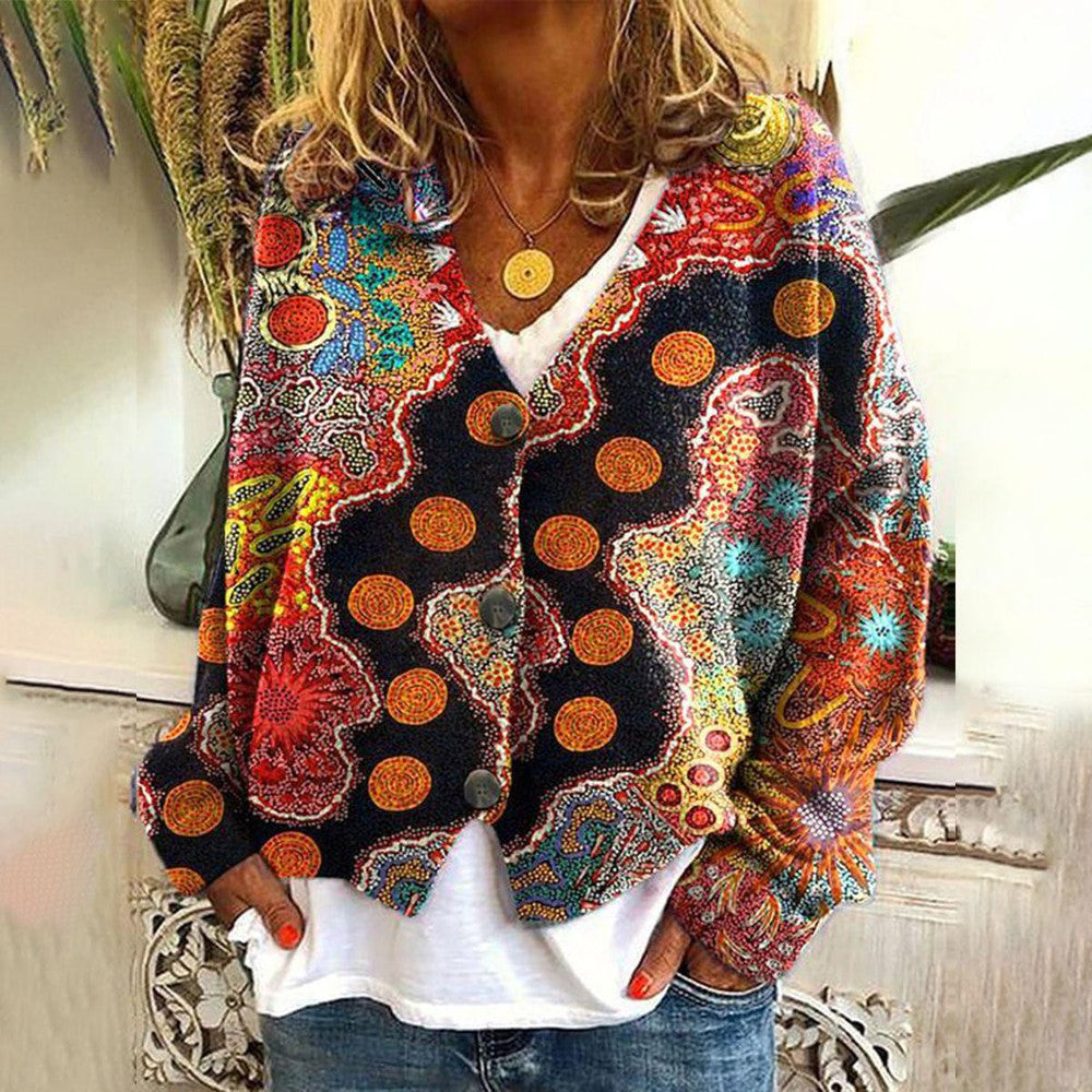 Zoe | Colorful knit cardigan