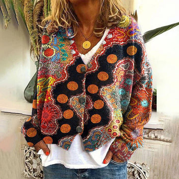 Zoe | Colorful knit cardigan
