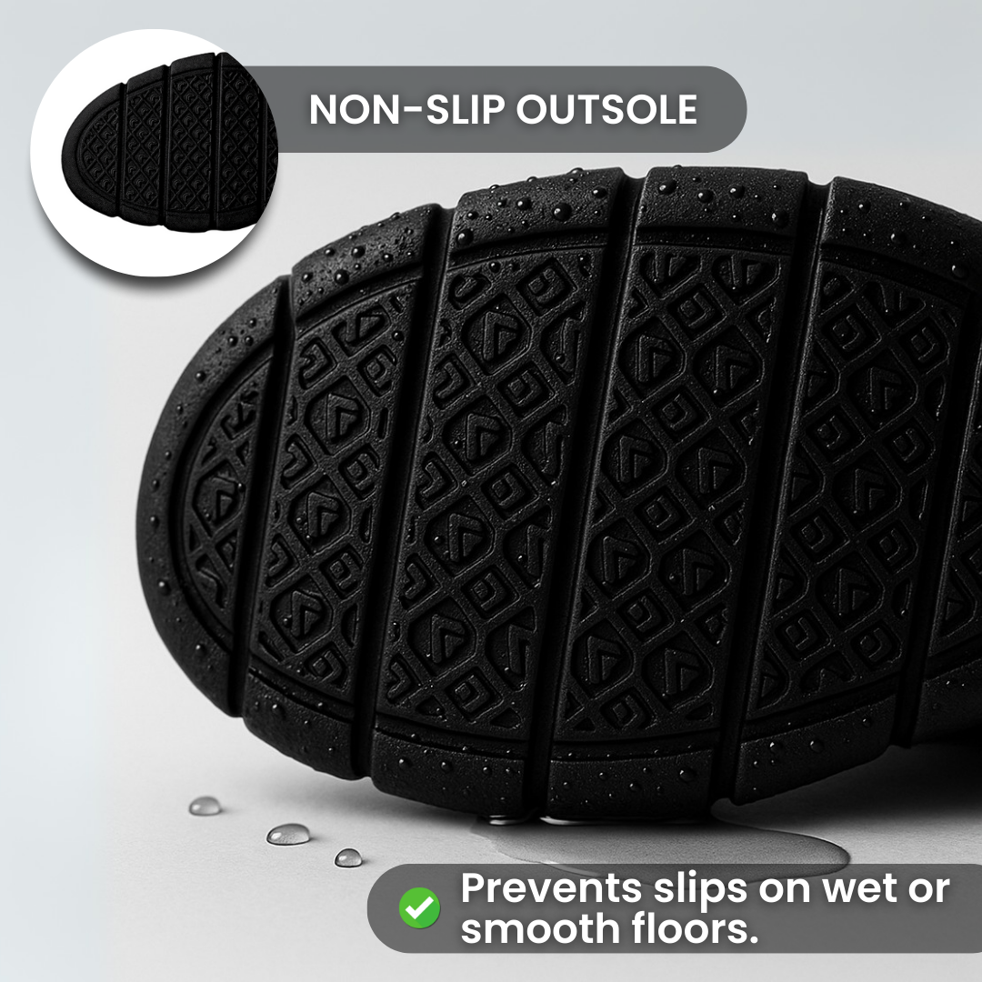 Ultra Comfy - Healthy and Supportive Walking Shoes (Black Sole Edition)