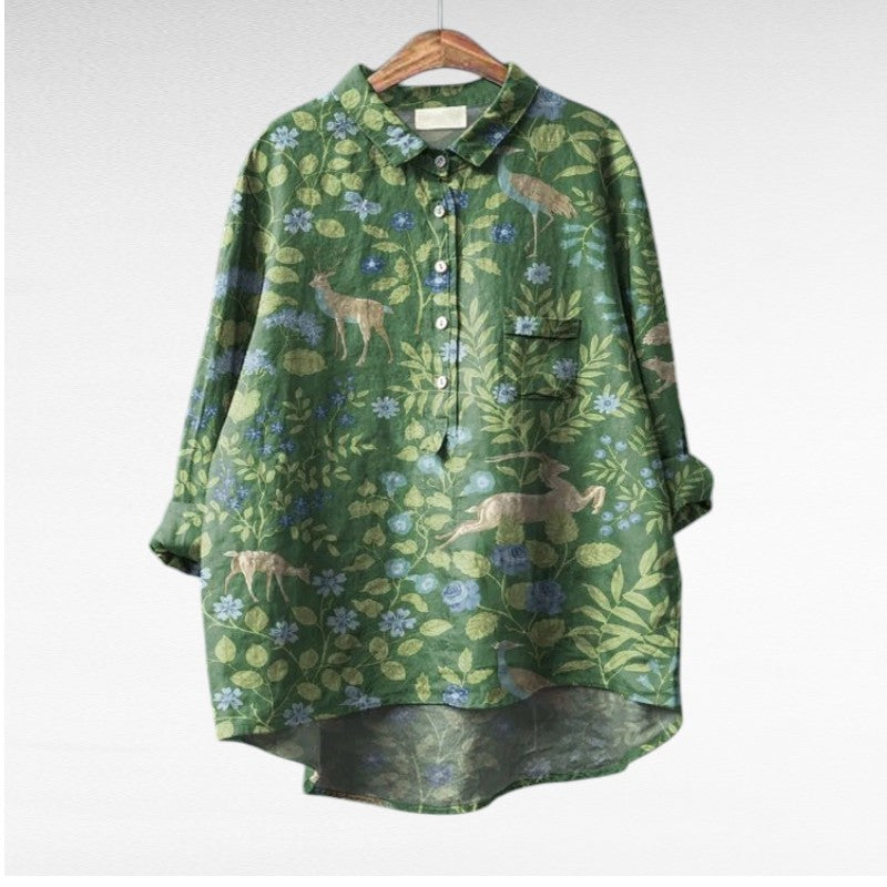 Mary Jane® | Classic Floral Blouses