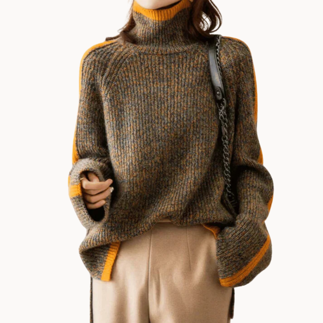 Sandra | High Neck Jumper