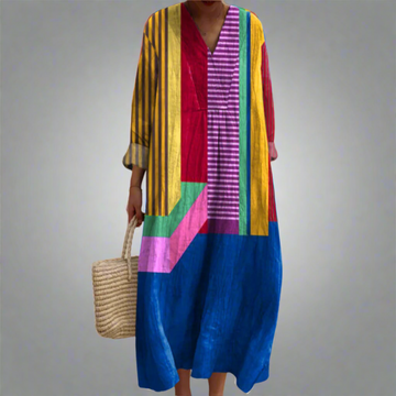 Gabriela™ | Elegant Geometric Dress