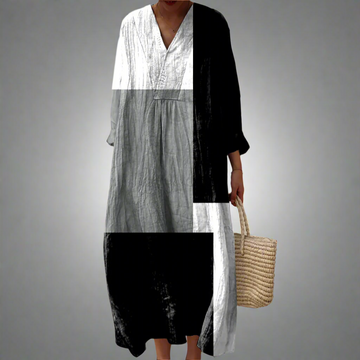 Dahlia™ | Elegant Geometric Dress