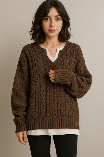Daphné | Handcrafted Comfortable jumper