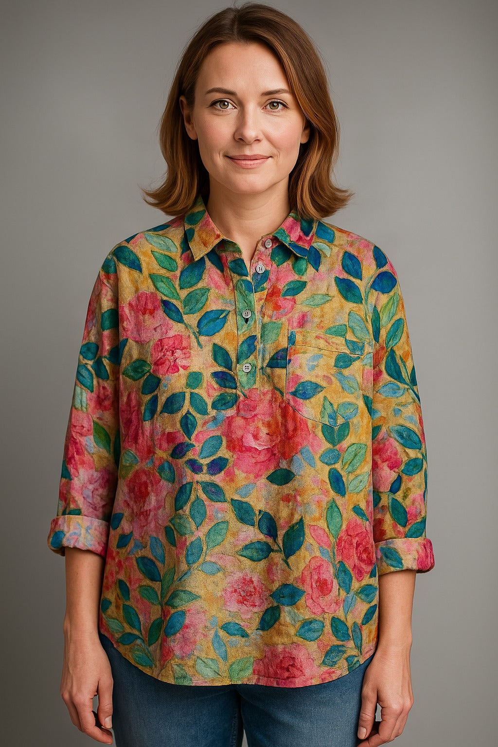 Mary Jane® | Classic Floral Blouses