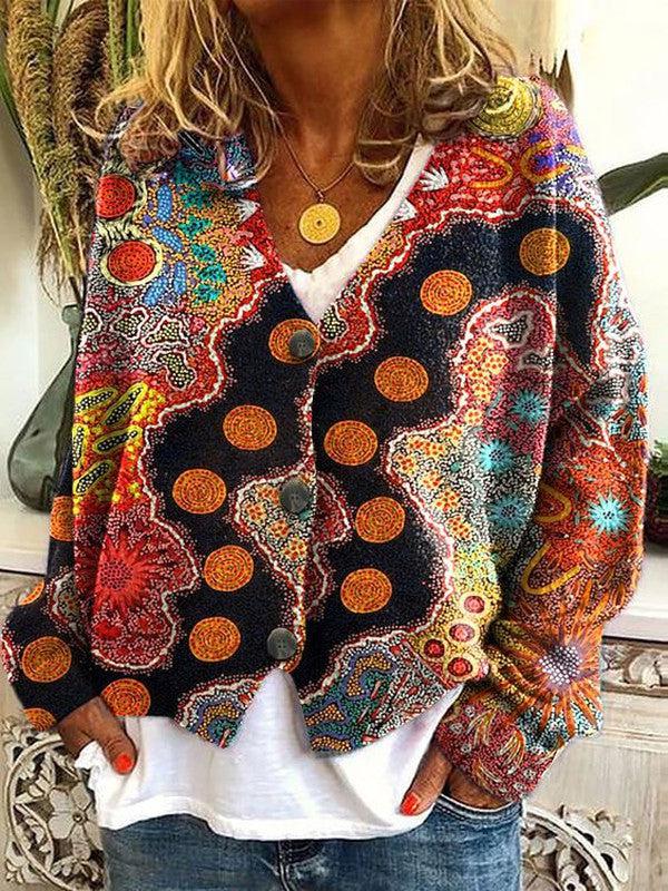 Zoe | Colorful knit cardigan