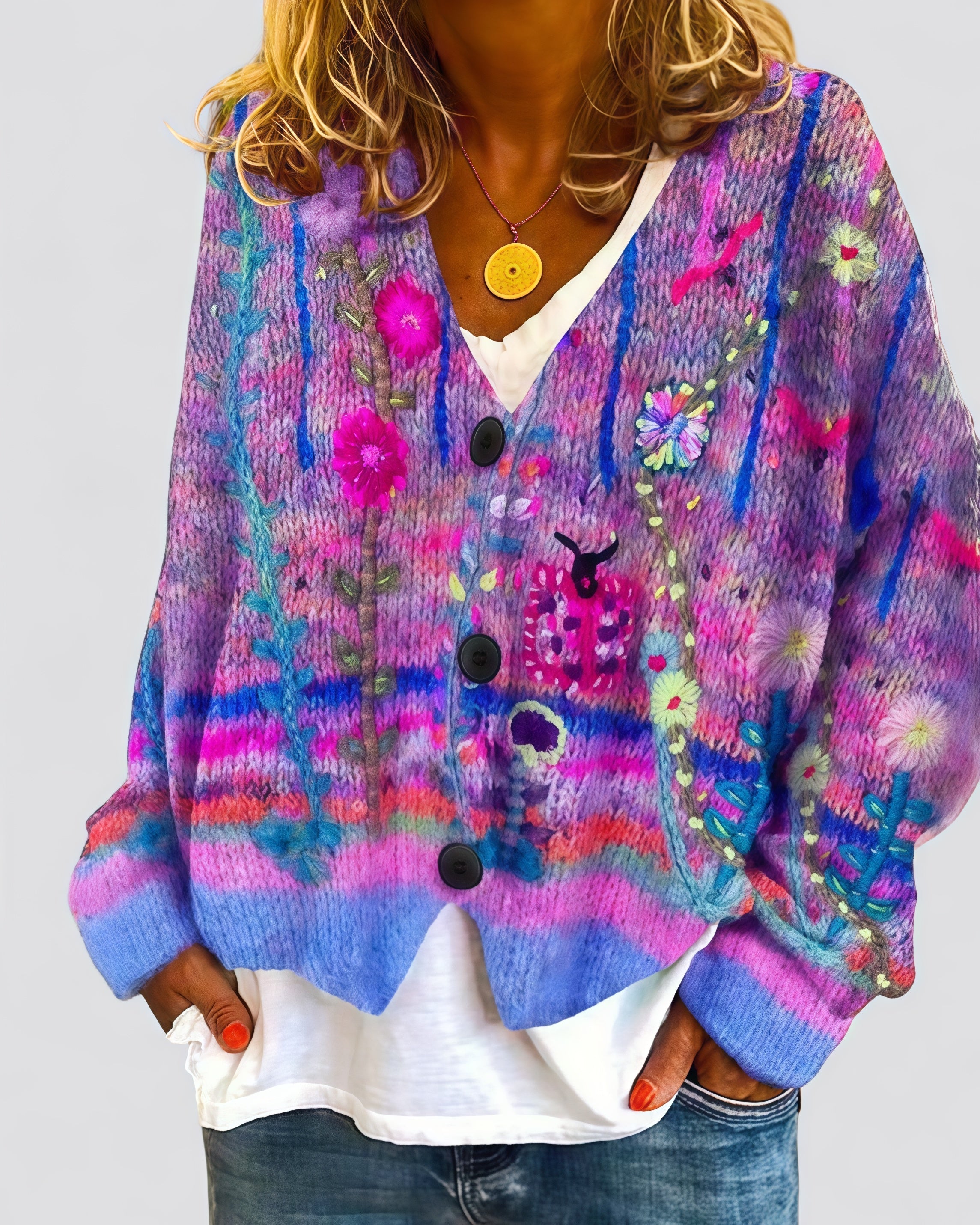 Callie | Elegant knitted cardigan