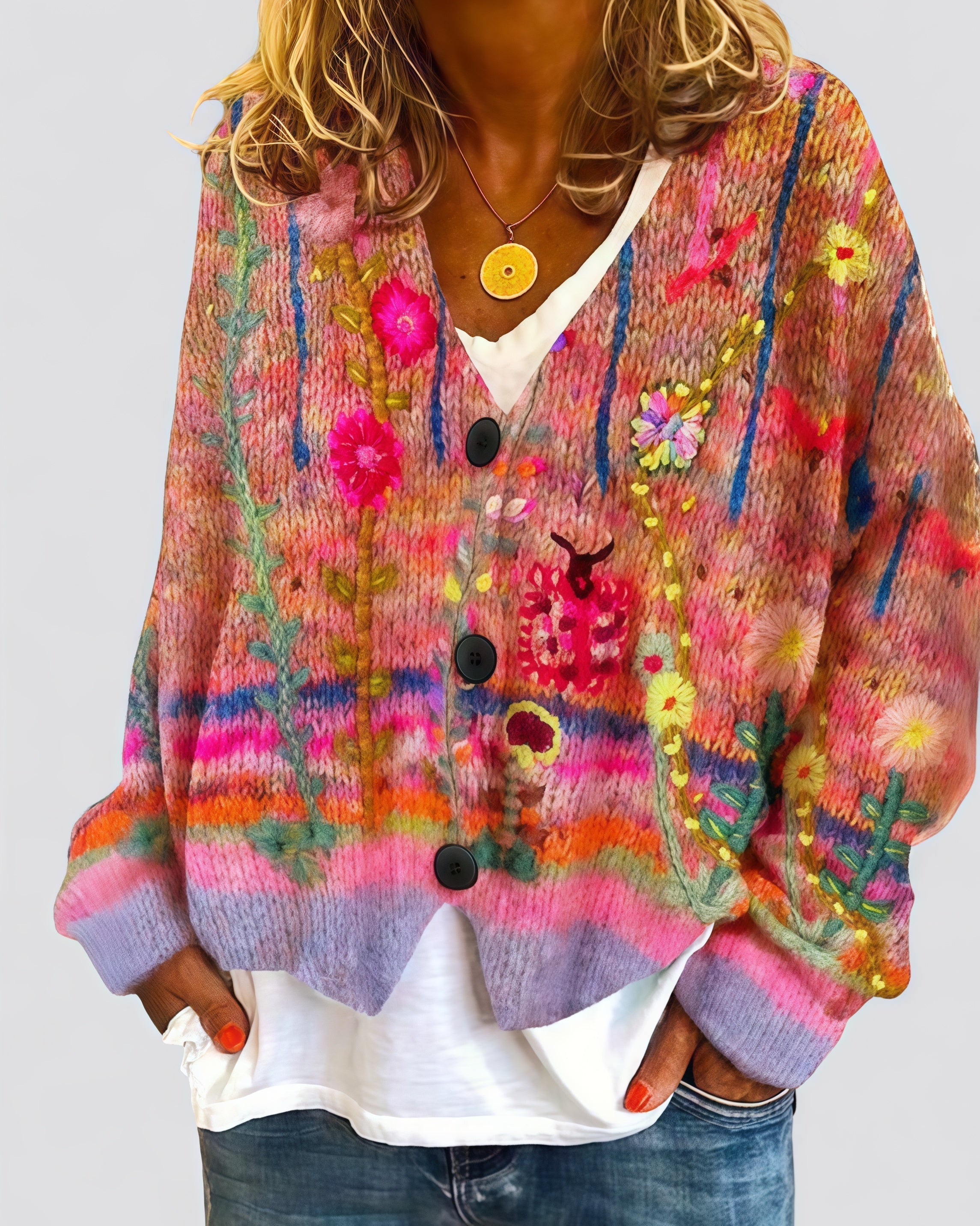 Callie | Elegant knitted cardigan