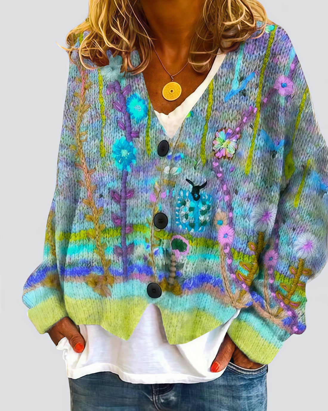 Callie | Elegant knitted cardigan