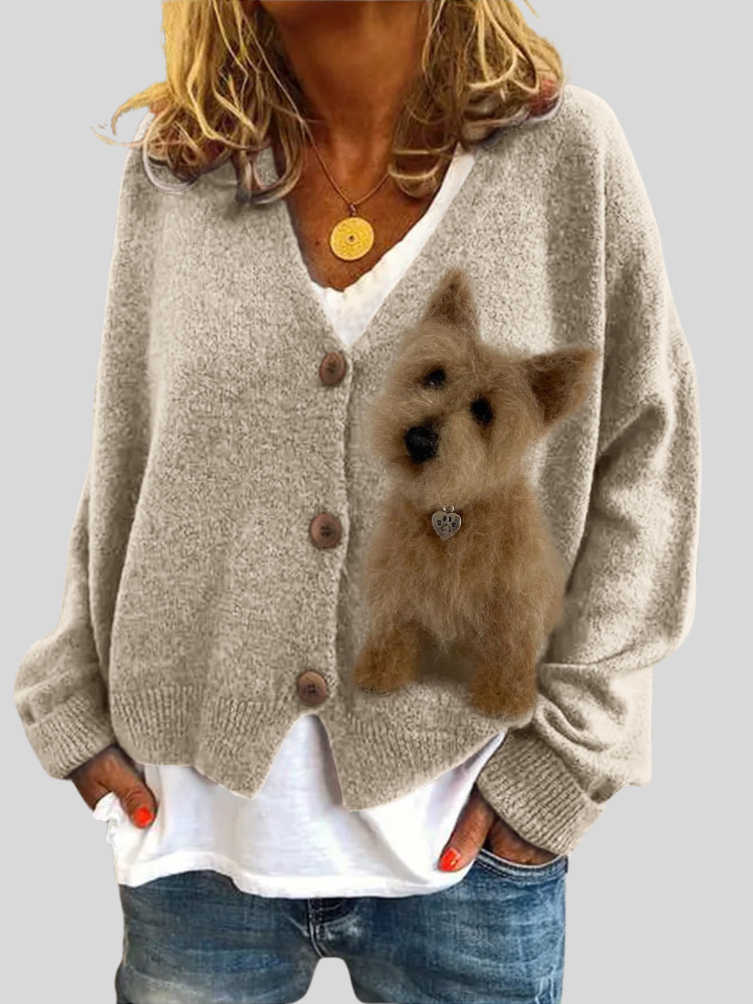 Callie | Elegant knitted cardigan